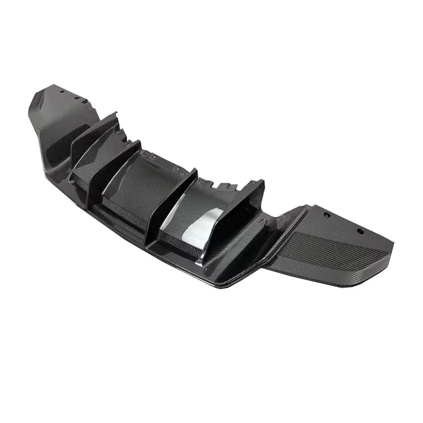 Upgrade Performance Style Dry Carbon Fiber Rear Diffuser Lip for  R8 Body Kit 2017-2019